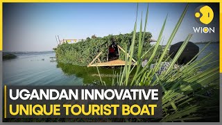 Recycling lake litter, Ugandan makes innovative tourist boat  | WION Climate Tracker