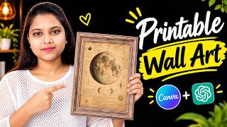 How to Sell Printable Wall Art on Etsy Using Canva in 2026 | Beginner’s Guide