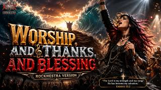 WORSHIP, AND THANKS, AND BLESSING - Rockhestra Version🎻 | 🎸Metal Symphony