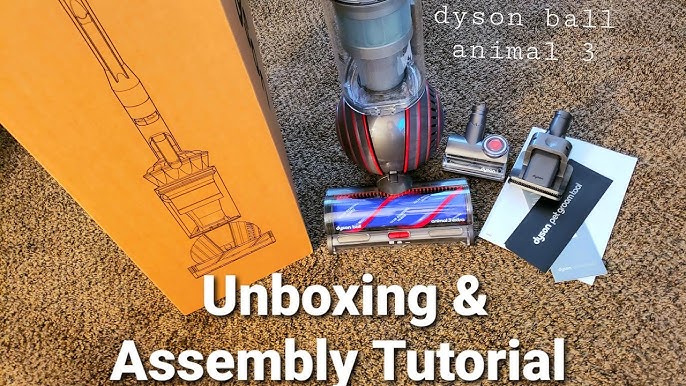 Dyson Ball Animal 3 Extra Unboxing Assembly and Demo - UP30 Vacuum - YouTube