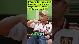 Ditanya duit beli mobil sport dari uang donasi? Ini jawaban Abdur. Auto ngakak🤣 #AwasNgakak​ #Shorts