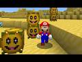 Can Mario survive in Minecraft? (Day 1)