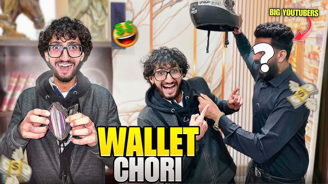 Big YouTuber Ka Wallet Chura Liya 😱 | Prank Gone Wrong 