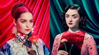Behind the Scenes Game of Thrones TIME Magazine Shoot by Miles Aldridge screenshot 4