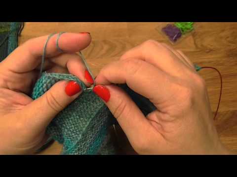 Modulové pletení – spojování čtverců 2.  – knitting squares