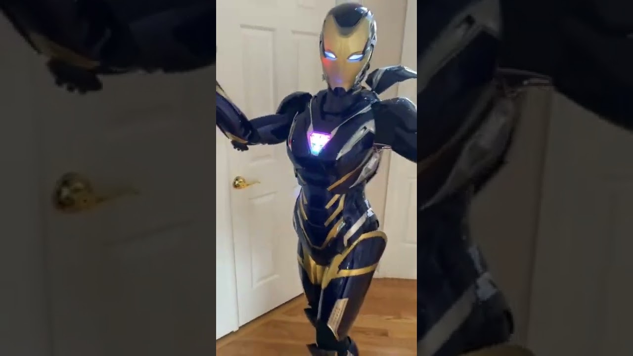 Savior Iron Man💙💜 #savior #rescue #cosplay #3dprinting  #armor #ironman #avengers #marvel