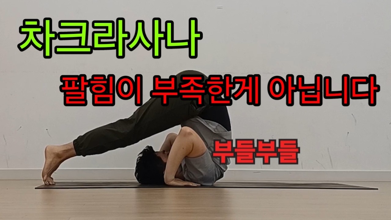 아쉬탕가 전환동작 '차크라사나' 성공 방법과 효과 3가지