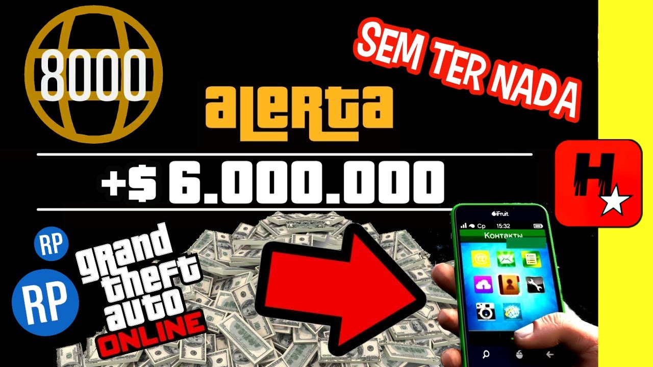 Desapego Games - GTA > Conta GTA V COM 6 BILHÕES DE DINHEIRO !!!