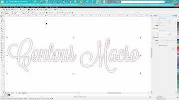 Corel Draw Tips & Tricks Macro Contour