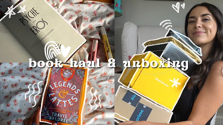 book haul and book unboxing!! amazon, illumicrate, arcs, bookish merch & more!