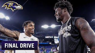 Lamar Jackson's Play Impresses Aaron Rodgers, Green Bay Packers | Ravens Final Drive