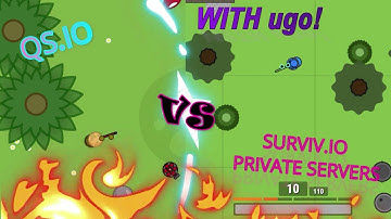 QUICKSWITCH.IO vs SURVIV.IO. Interviewing worst surviv.io player (ugo). /Nurbs opinion/