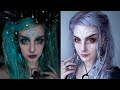 Blue to Silver / Light Lilac Hair Transformation | Manic Moth