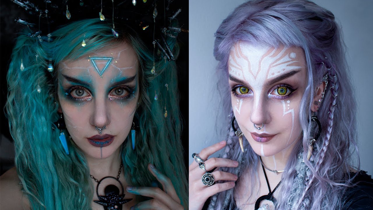 Blue to Silver / Light Lilac Hair Transformation | Manic Moth