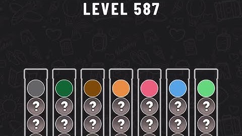 Ball Sort Puzzle Level 587 #ballsortpuzzle #ballsortpuzzlegameplay #puzzlegame #mobilegames