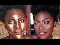 MUST WATCH 👆 UNBELIEVABLE😳 MAKEUP TRANSFORMATION #makeuptransformation #melaninmakeup