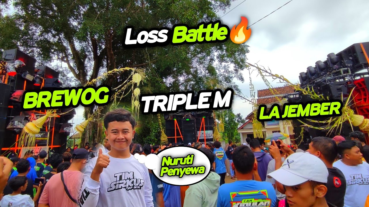 Sound Bocil TRIPLE M BREWOG & LA battle GEDEN di pertigaan full bacotan maut
