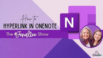 How to Hyperlink in OneNote