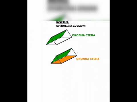 6.клас ||| правилна триъгълна призма ||| triangular prism #shorts - YouTube