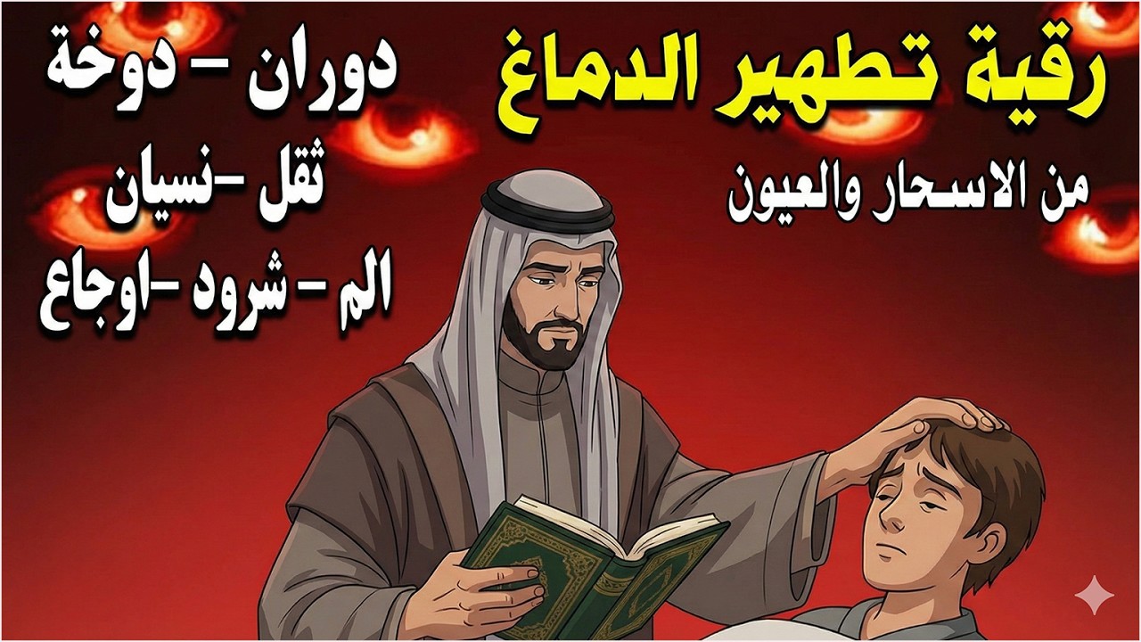 شاهد خروج الحسد والعين والهم والغم والأمراض من جسمك بعد سماع لهذا الحرز المبارك- وراقب النتيجة