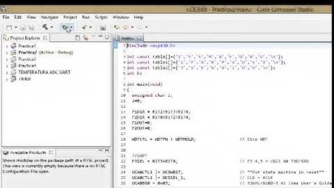 MSP430F5529 Uso de UART