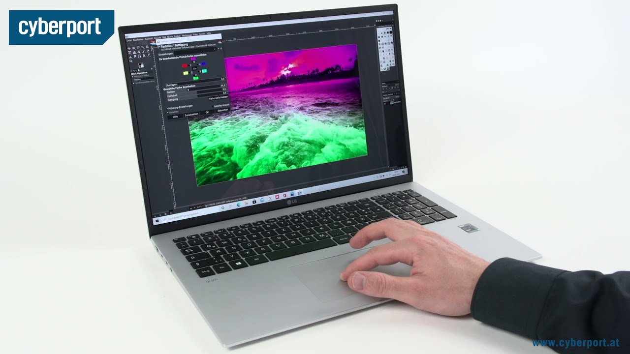 LG gram 17" im Test | Cyberport