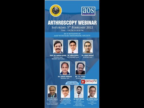 AAUP and AOS: Arthroscopy Webinar