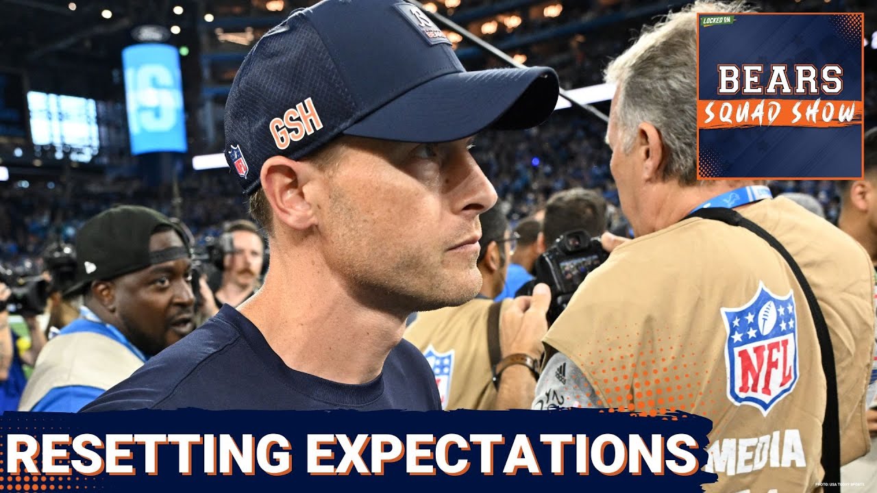 BEARS SQUAD SHOW: It’s TIME to reset EXPECTATIONS for Caleb Williams and the Chicago