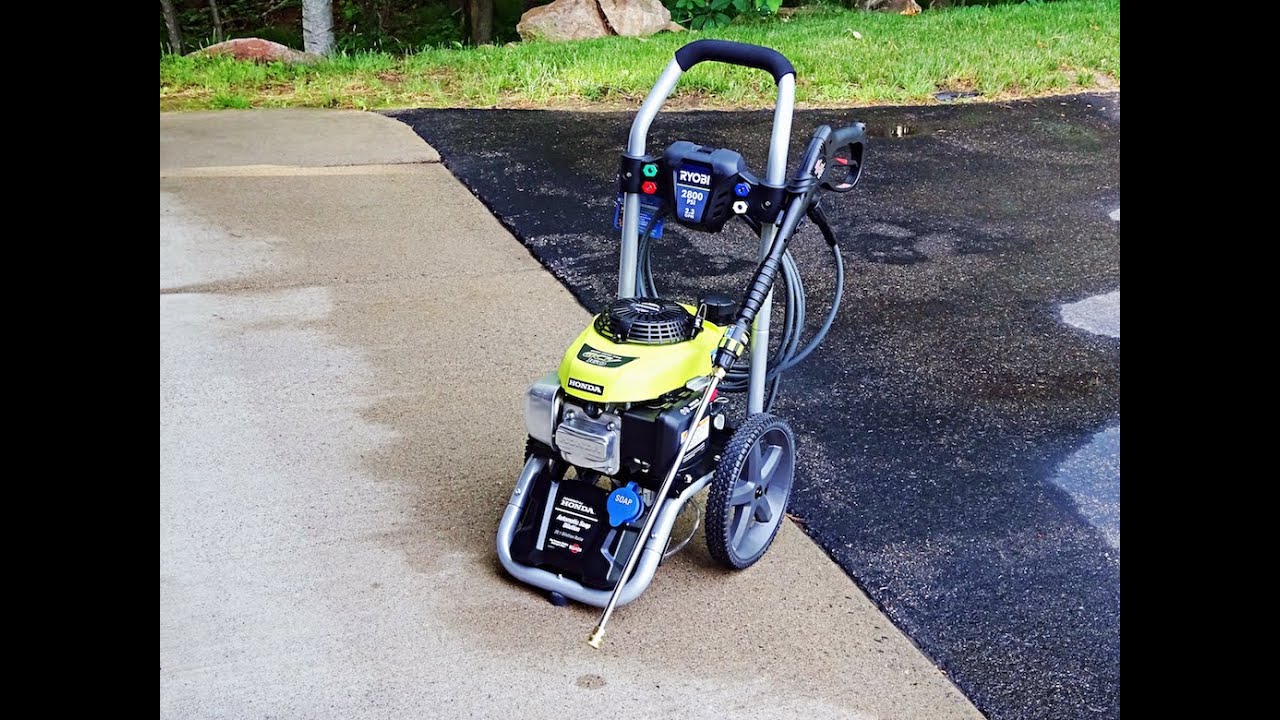 Ryobi 2800 PSI Pressure Washer - YouTube