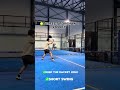 Perfect forehand volley 🎾 #padel #padeltok #forehandvolley #padeltips #padeltraining