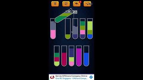 Water Sort Puzzle - Color Liquid Sorting Game Level 968 Solution
