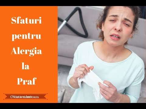 SFATURI pentru ALERGIA LA PRAF