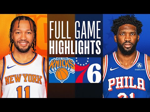 Game Recap: Knicks 128, 76ers 92