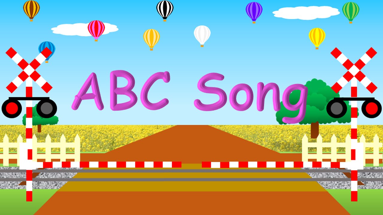 Abc Alphabet Song Abcの歌 踏切 貨物列車アニメ Youtube