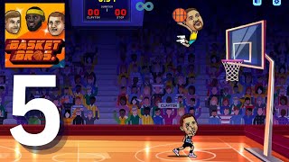 BasketBros Gameplay - Tournament With Stephen Curry Part 5