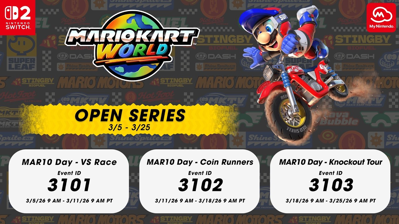 Mario Kart World open series VS Race! (Day 2)