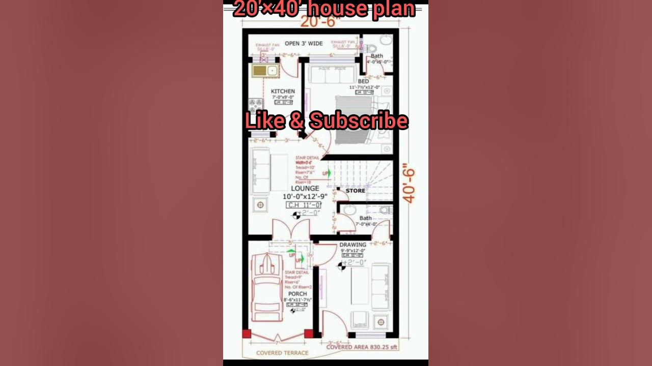 20-40-house-plan-home-design-shorts-viral-youtubeshorts-home-house-housedesign