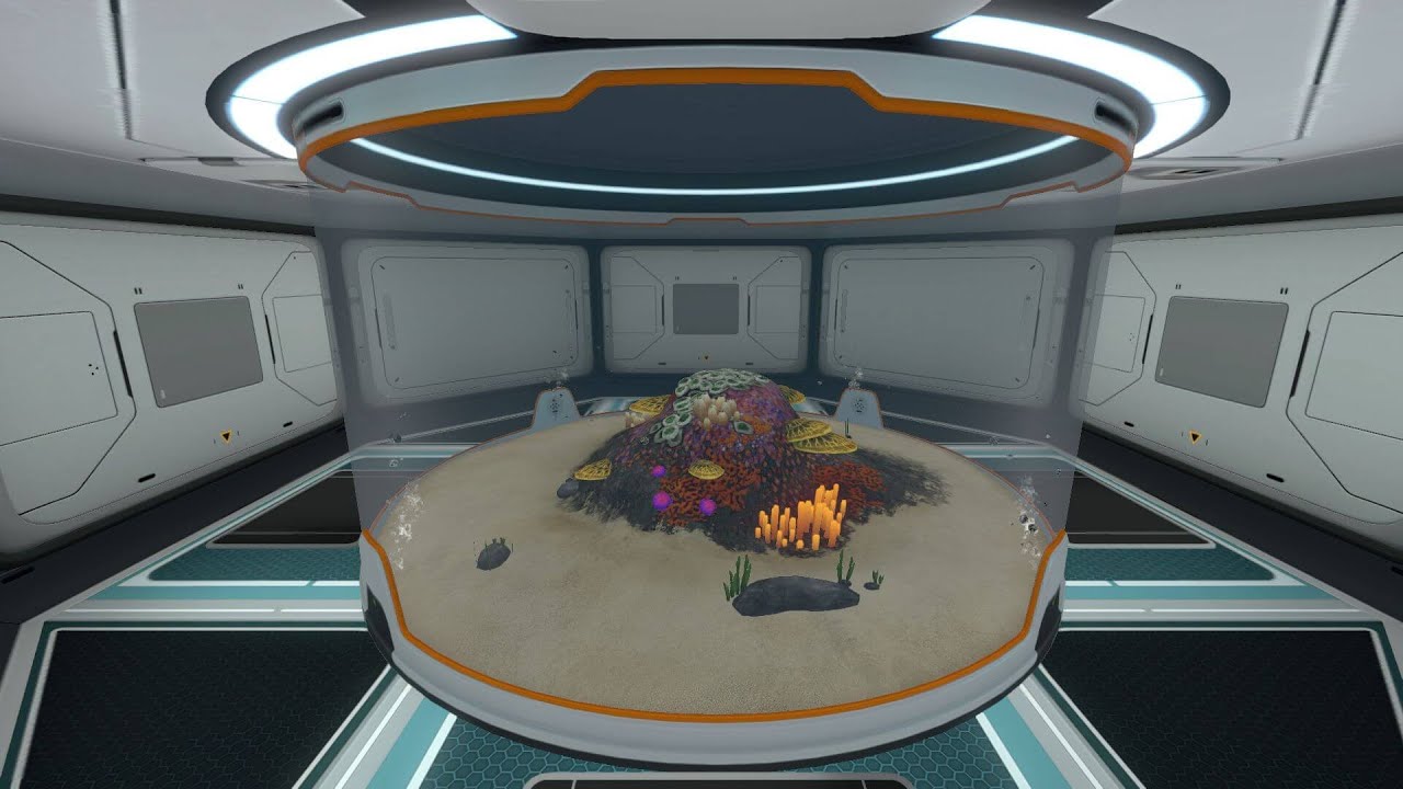 Subnautica где найти чертежи большого аквариума