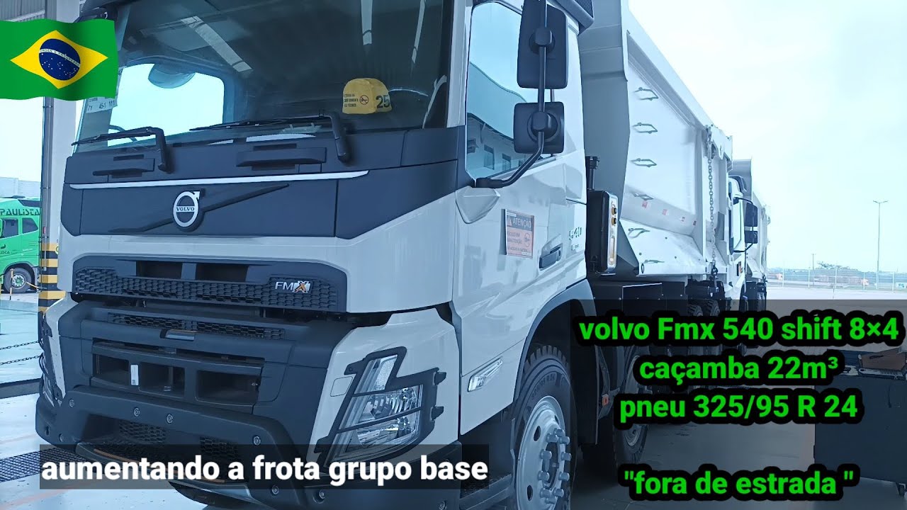Volvo FMX 540 8×4 - Blog do Caminhoneiro