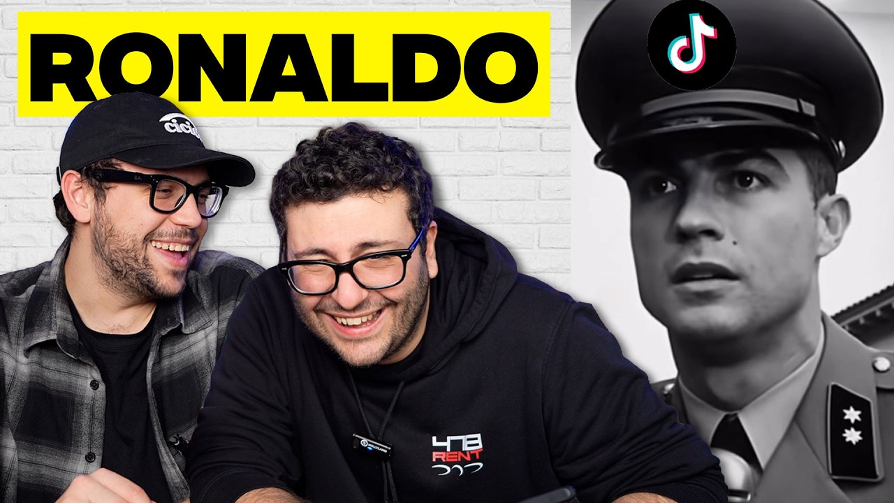 REAGIAMO AI TIKTOK DI RONALDO E MESSI AI - *NOSTALGICO *