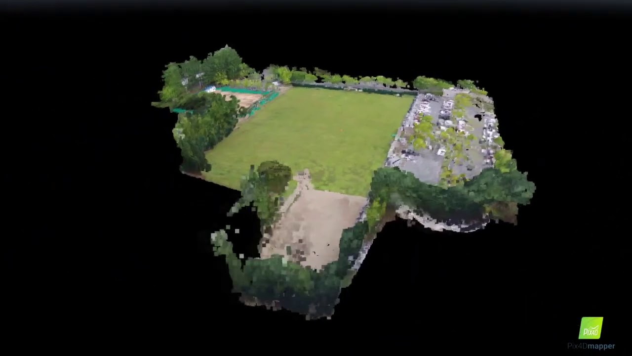 PIX4D 3D mapping (fastcut-Bebop2 Drone) - YouTube
