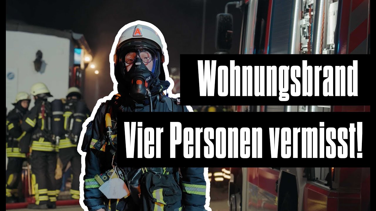 Wohnungsbrand mit Menschenleben in Gefahr! || Einsatzübung der FF Leipzig || DOKU