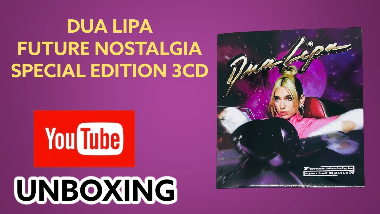 Dua Lipa Future Nostalgia Special Edition Unboxing