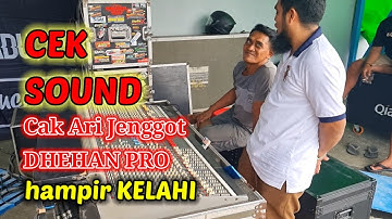 MARAH‼️CIRI KHAS CAK ARI JENGGOT KELUAR SAAT CEK SOUND ALAP-ALAP