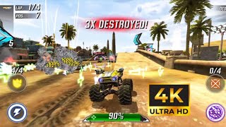 Destroye the boss battle Rocket Arena Car New Amazing RACE Battle | The Gaming City |  #race #games screenshot 4