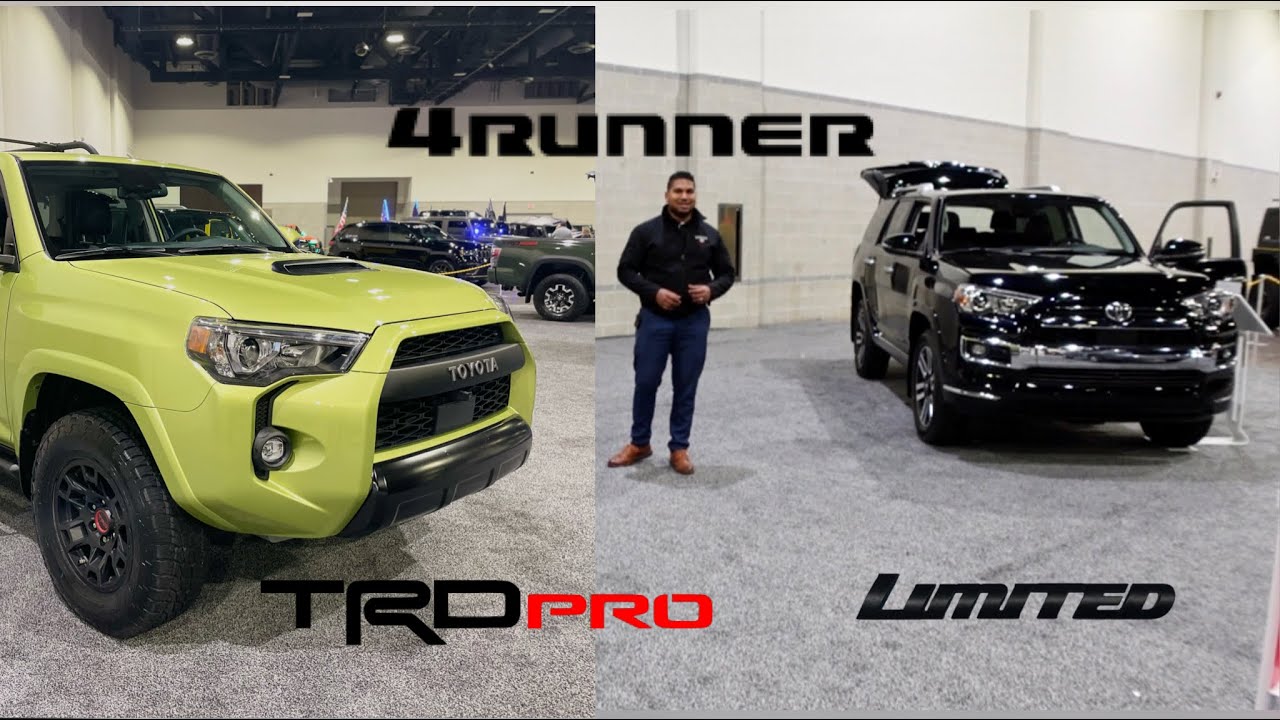 2022 Toyota 4runner TRD Pro vs 2022 4runner Limited Review - Reseñas ...