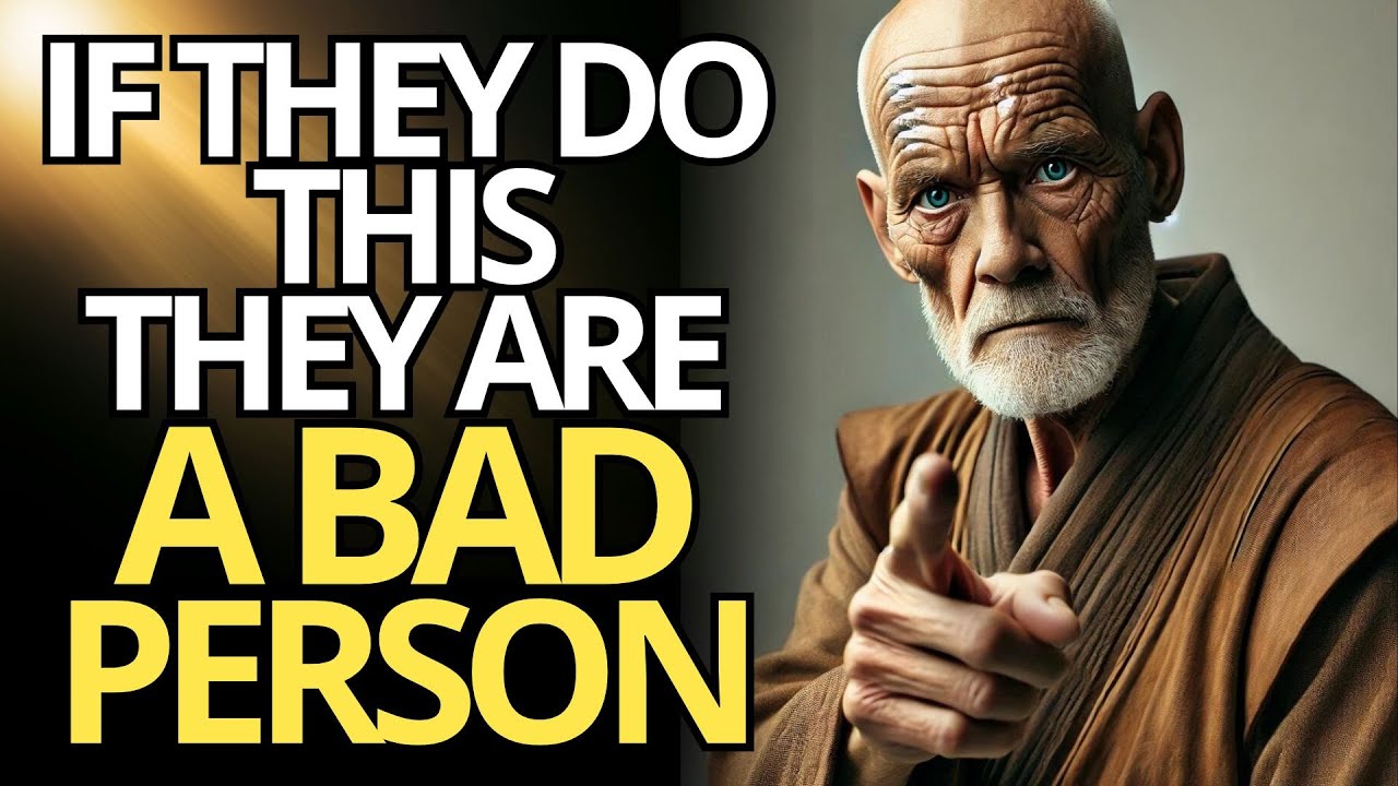 9 WARNING SIGNS that you're dealing with a bad person