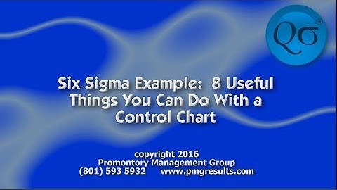 8 Useful Things You Can Do With a Control Chart