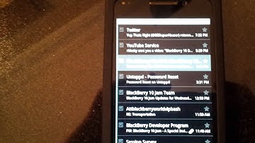 Email Enabled on the BlackBerry 10 Alpha Device Using Android Runtime