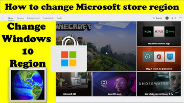 how to change windows 10 store region |microsoft store changing region tutorial